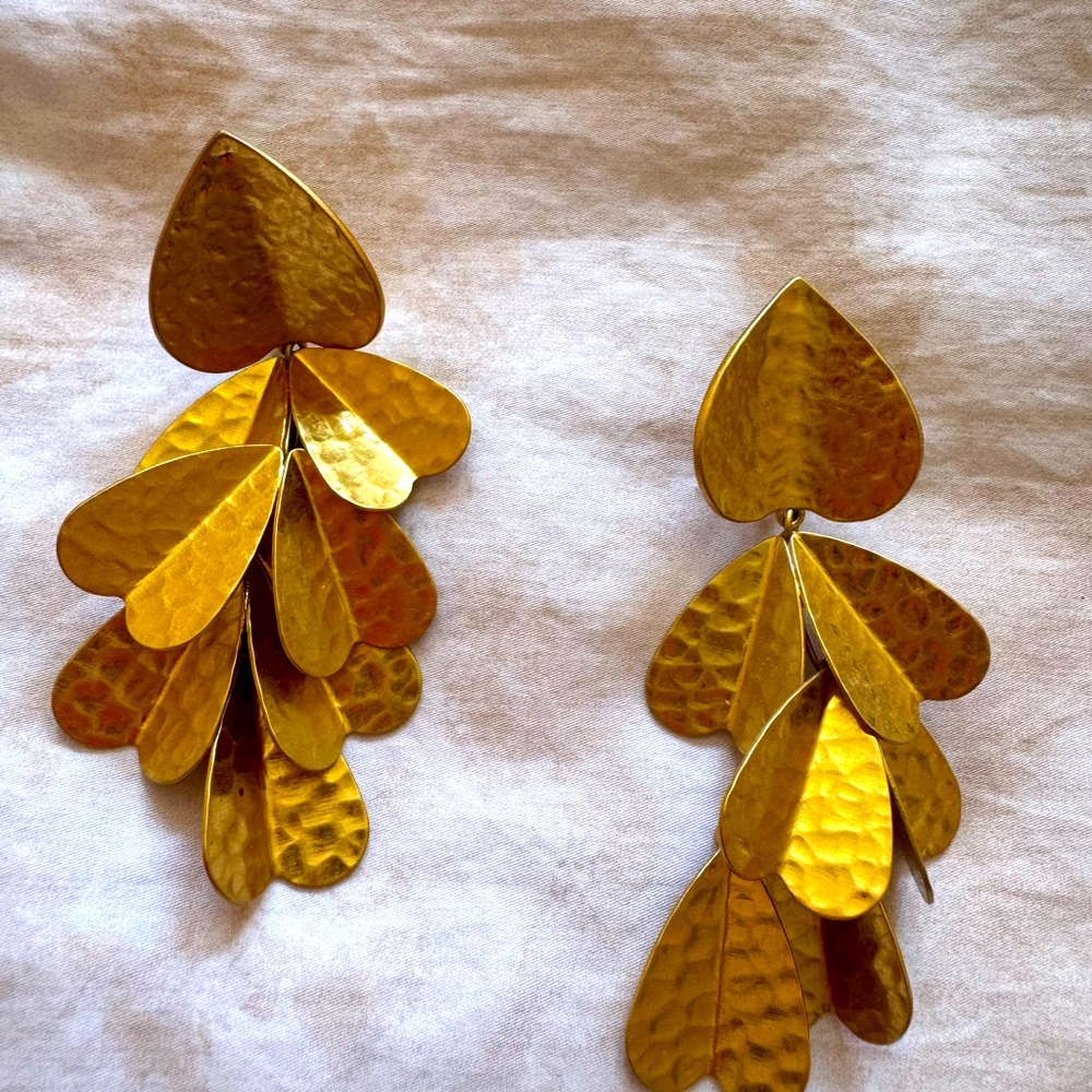 Kate Spade Gold Statement Earrings